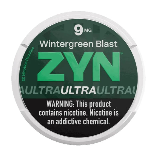ZYN Ultra Wintergreen Blast 9mg