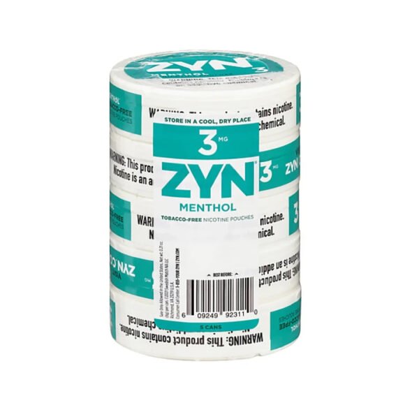 ZYN Menthol 3MG